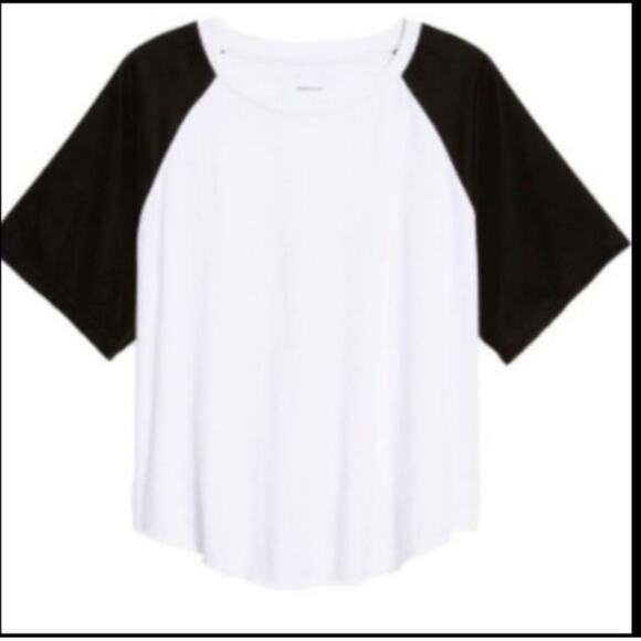 Current Elliott The Velvet Raglan Tee Shirt NWOT - Picture 3 of 9